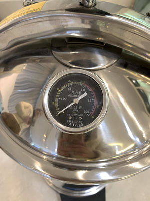 18/24L Portable Vertical High Pressure Steam Sterilizer Autoclave for Medical Equipment