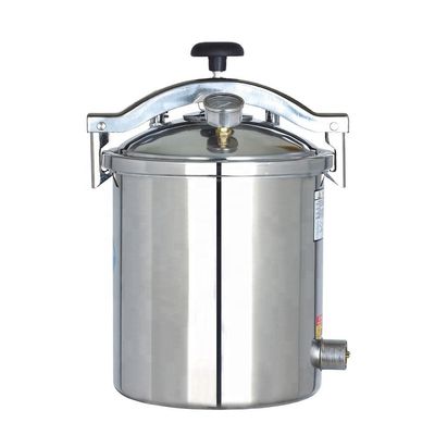 Laboratory Table Top 20/24 Liter Medical Sterilizer Machine 0.14-0.16Mpa 410*410*630mm